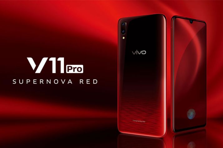 Vivo V11 Pro Supernova Red launched in India at Rs 25,990