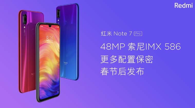 Xiaomi Redmi Note 7 Launched with 48MP