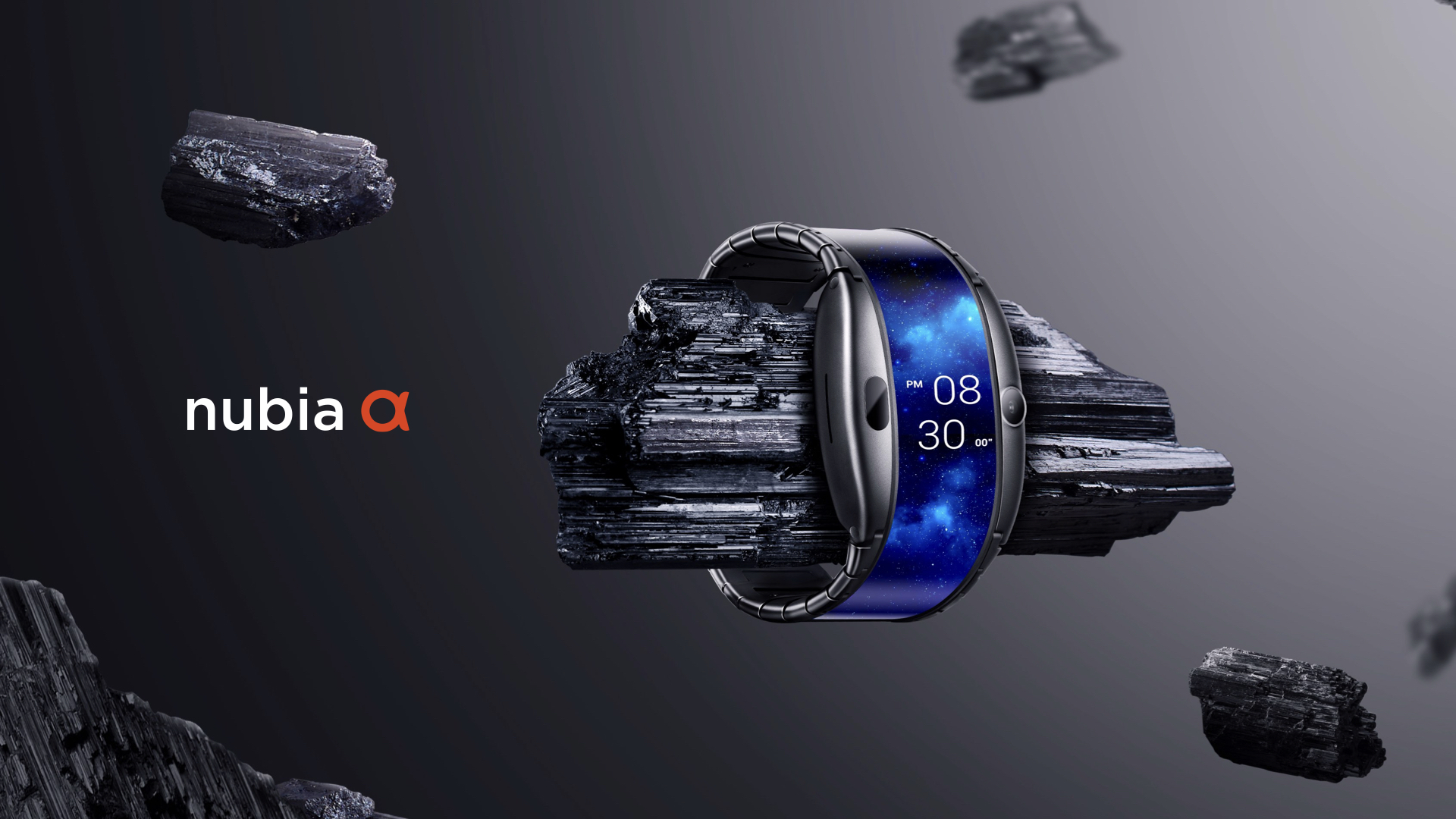 Nubia Alpha Smartwatch With Foldable OLED Display