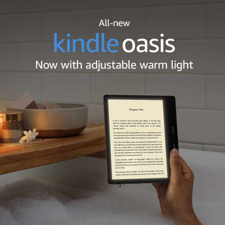 Amazon has Launched Kindle Oasis 2019 with New Display Technology