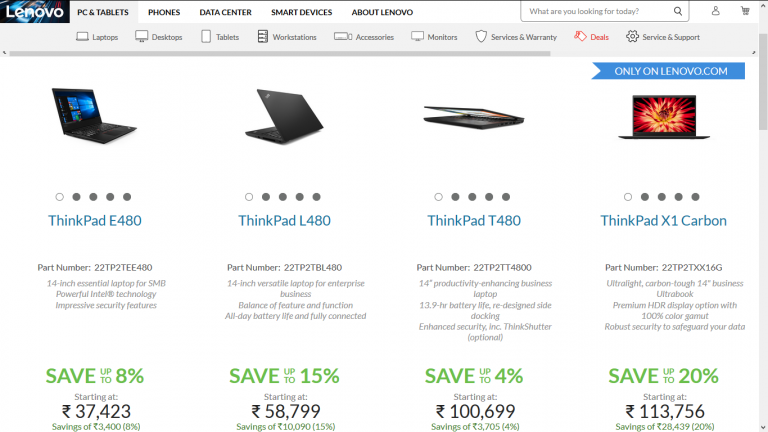 Lenovo India Announces ‘Made To Order’ service in India