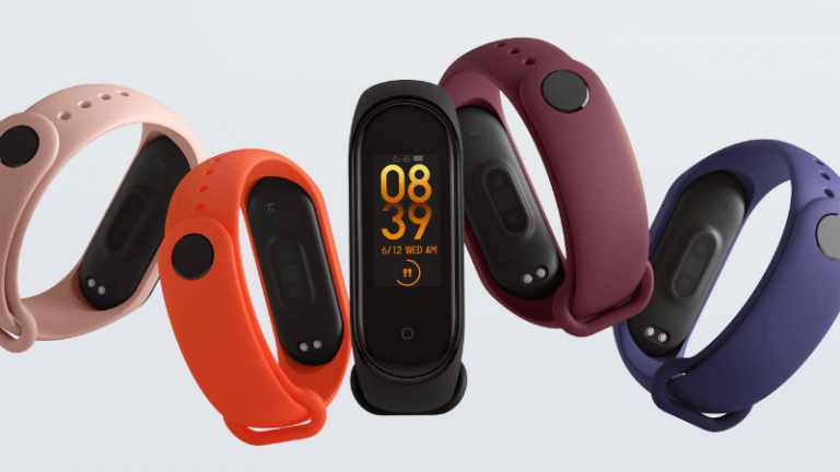 Mi Band 4 With Colour AMOLED Display Launched in India