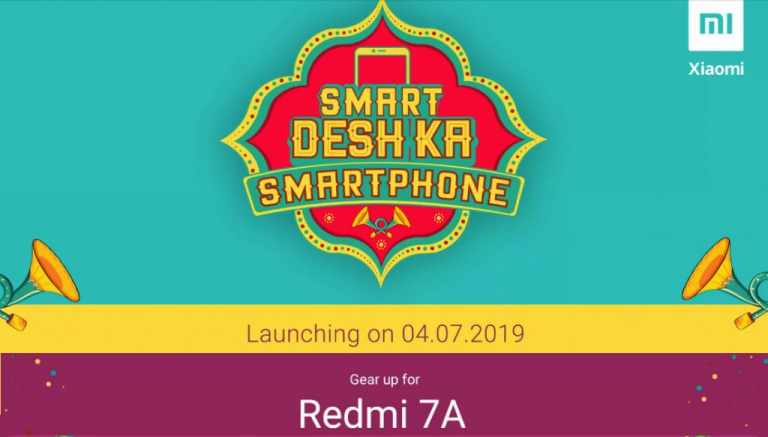 Xiaomi Redmi 7A with Snapdragon 439 & HD display is all set to Launch on 4th July