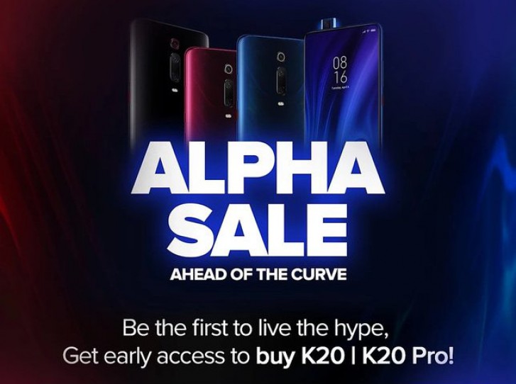 Redmi K20 and K20 Pro Pre Booking alpha sale