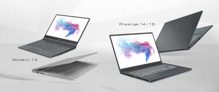 MSI announces new laptops powered by 10th-Gen Intel processor