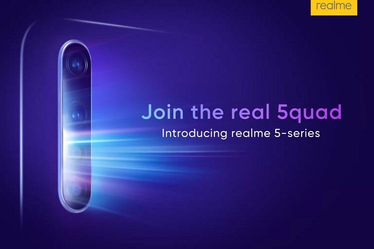 Realme 5 Series Phone India Launch Set for August 20, Flipkart Reveals