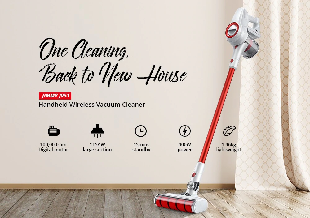 Xiaomi Jimmy JV51 Handheld Wireless Powerful Vacuum Cleaner For 179.99