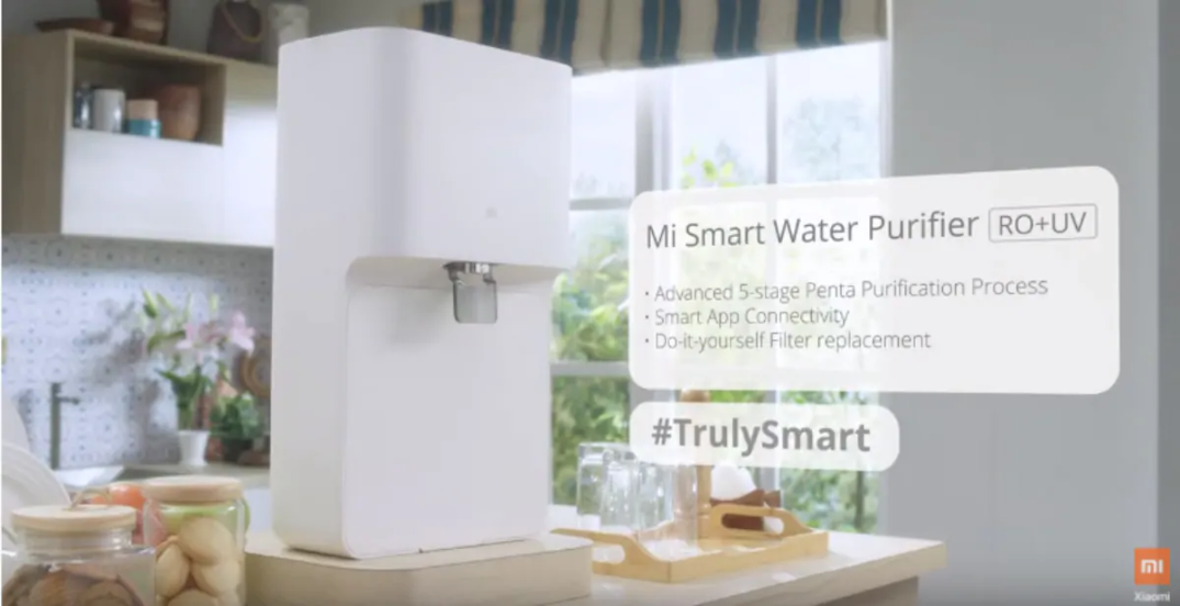 Xiaomi Mi Smart Water Purifier (RO + UV) launched in India Techniblogic