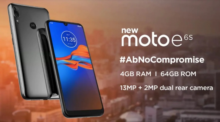 Moto E6s With Dual Rear Cameras Launched in India; Price, Specifications