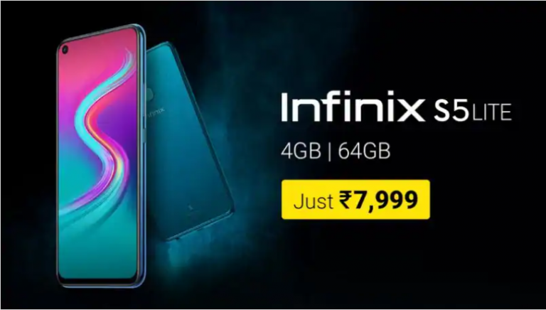 Infinix, a Hong Kong based smartphone manufacturer has recently launched Infinix S5 Lite after the launch of Infinix S5. This smartphone offers a punch hole display design and is priced only for Rs. 7,999. It features a triple rear camera setup unlike Infinix S5 that s[ported a quad rear camera setup. Features/Specifications: 1.It comes with a modern punch hole display design with a 6.6-inch HD+ screen. 2.It is powered by a MediaTek Helio p22 chipset. 3.It supports face unlock as well as a rear mounted fingerprint sensor for authentication. 4.It operates on XOS 5.5 on top of Android 9 Pie 5.It supports an AI 3D face beauty mode. 6.It sports a triple rear camera set up which includes  a 16-megapixel main sensor, a 2-megapixel depth sensor for portrait shots, and a low-light sensor.  7.It features a 16-megapixel selfie camera. 8.It is backed up by a battery of 4,000mAh battery. Price and Availability: Infinix S5 Lite is available 4GB RAM and 64GB of inbuilt storage. It is available in three colors and the internal storage can be expanded up to 256GB using a microSD card. The smartphone is priced for Rs. 7999 and is available on Flipkart