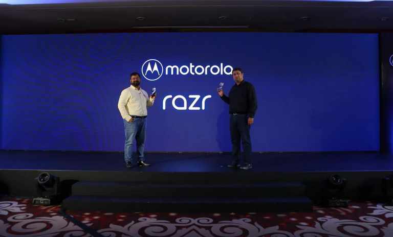 Motorola Razr now official in India