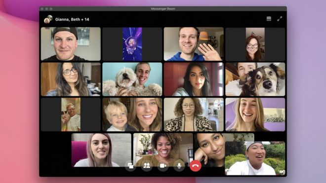 Facebook Video Calling feature upto 50 Person Launched