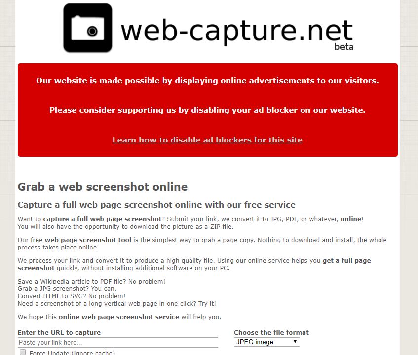 Web -Capture.net