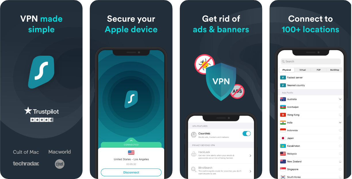 Surfshark-Best-VPN-For-iOS