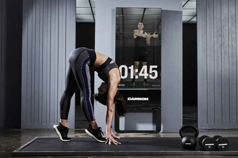 CARBON : World’s First Home Exercise Mirror with AI CARBON : World’s First Home Exercise Mirror with AI