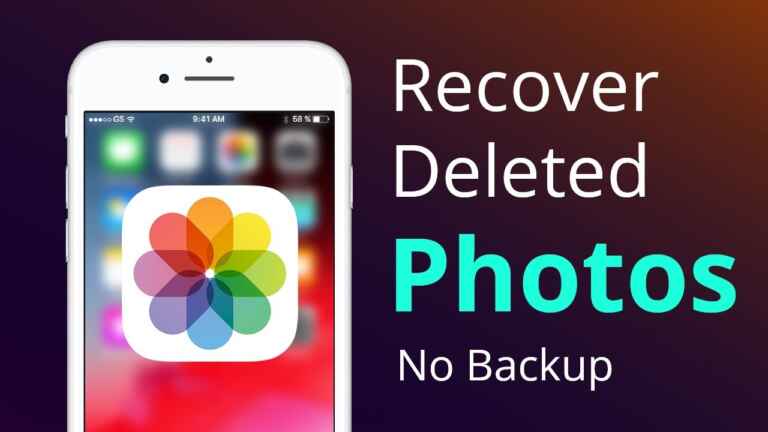 recover deleted photos from iPhone