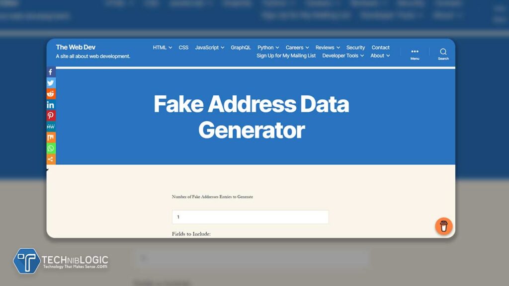10 Best Fake Address Generator Online for UK, US & India 17