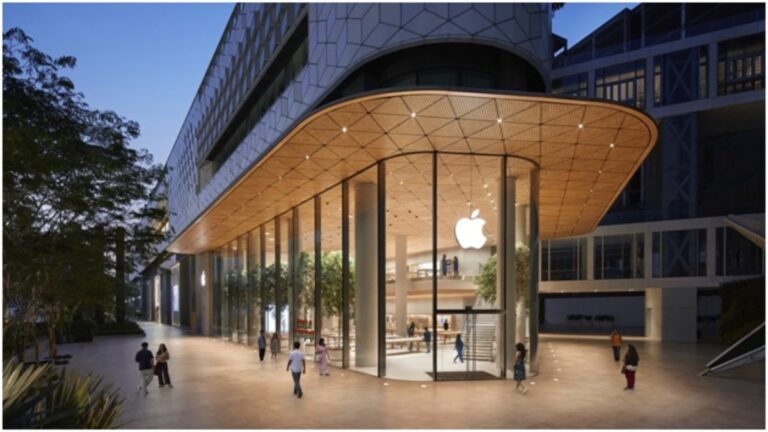 Apple’s First Flagship Store, Designed by Foster + Partners, Arrives in India