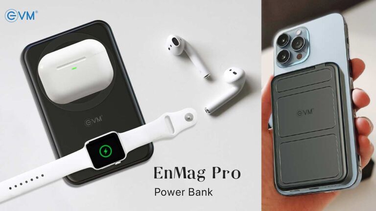 EVM EnMag Pro Power Bank with Magnetic Wireless Powerbank Launched in India