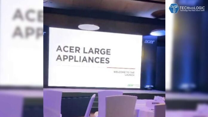 Indkal Technologies launches Acer Large Appliances