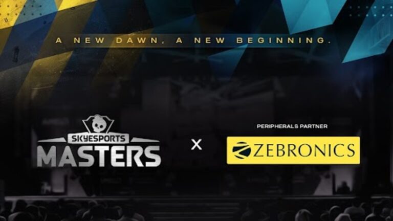 Zebronics And Skyesports Masters Form India’s Largest Esports League