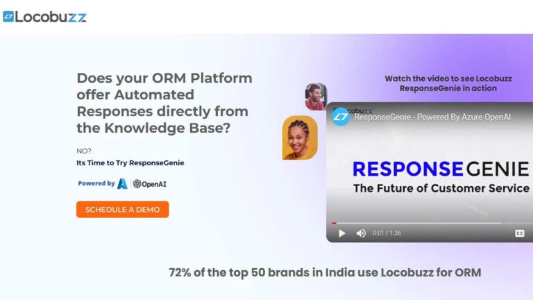 Locobuzz Launches Industry-First AI-Powered ResponseGenie for Improved Customer Experience