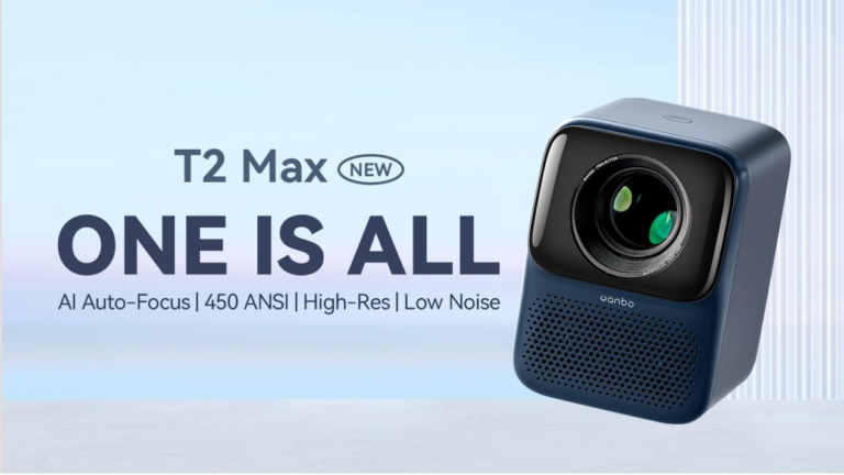 New Enhanced WANBO T2 Max Unveils with a Breakthrough in Projector Technology