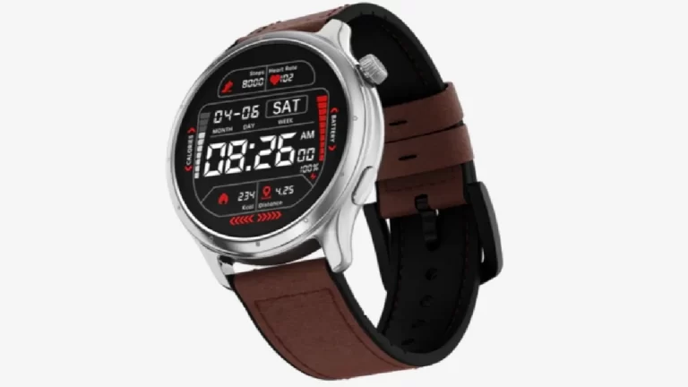 NoiseFit Crew Pro Smartwatch Debuted With 1.4-Inch AMOLED Display