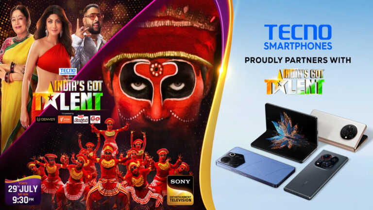 TECNO Extends Its Youth Connect Program With India’s Got Talent