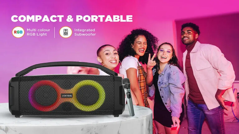 Skyball Launch Audio Sensation-400 Party Box For True 40W Sound