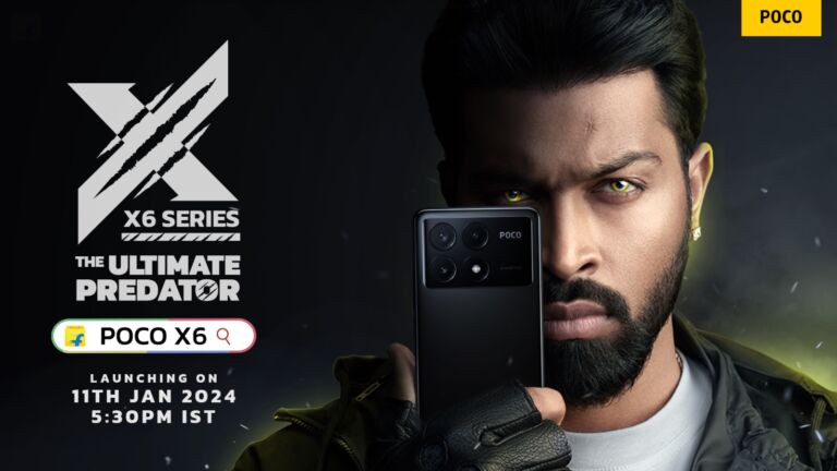 POCO Kicks Off 2024 with a Bang: Unveils Poco X6 Series Launch in India on January 11