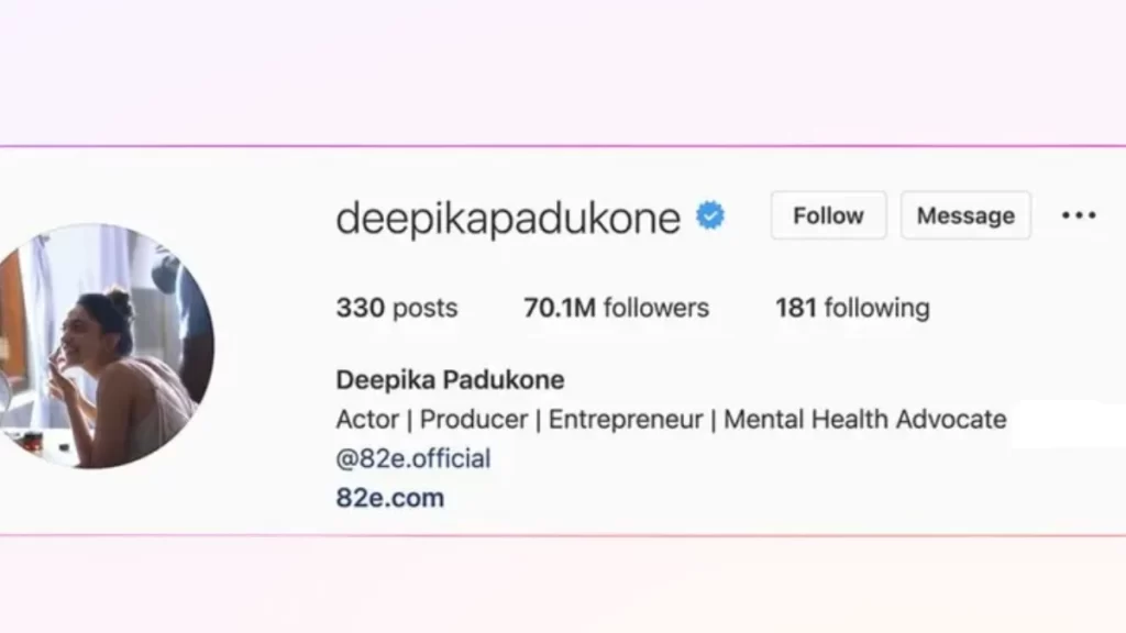 Top 8 Indians With Highest Followers On Instagram Revealed! 7 Deepika Padukone
