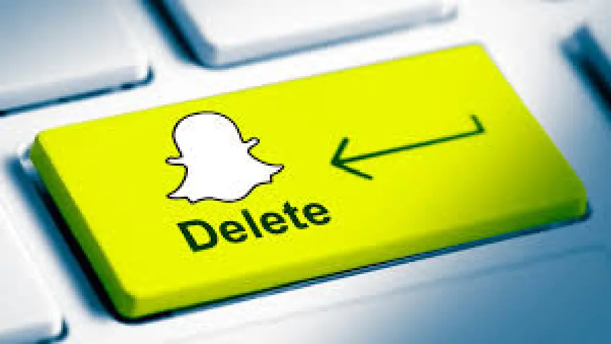 how to delete snapchat