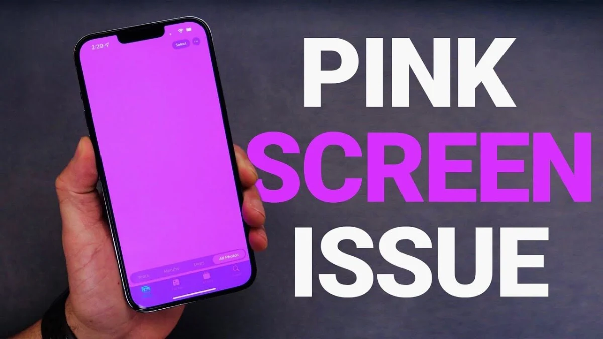 Ways to Fix Pink Screen On Your Mobile Screen