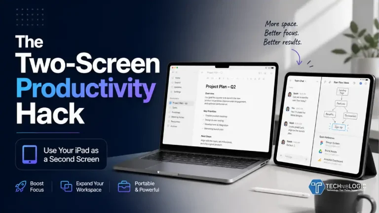 The Two-Screen Productivity Hack: Using Your iPad as a Second Screen