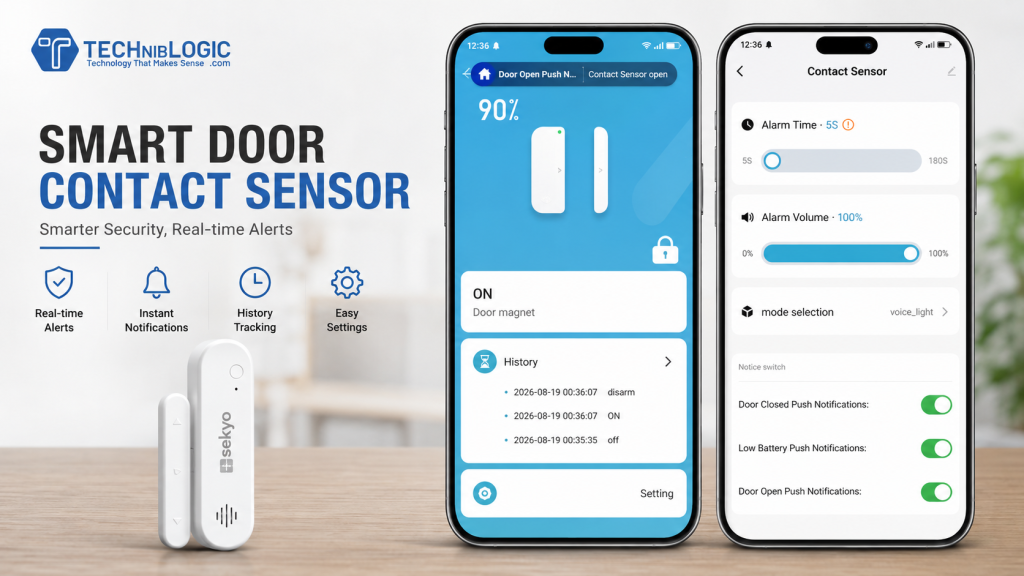 Sekyo Wi-Fi Smart Door Sensor App