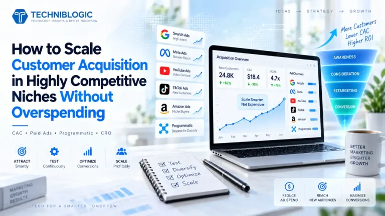 How to Scale Customer Acquisition in Highly Competitive Niches Without Overspending